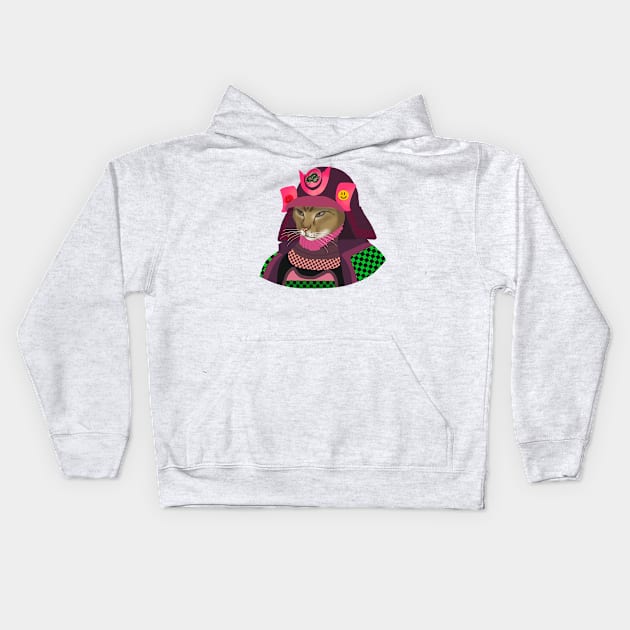 Red aromor Kids Hoodie by Red Zebra